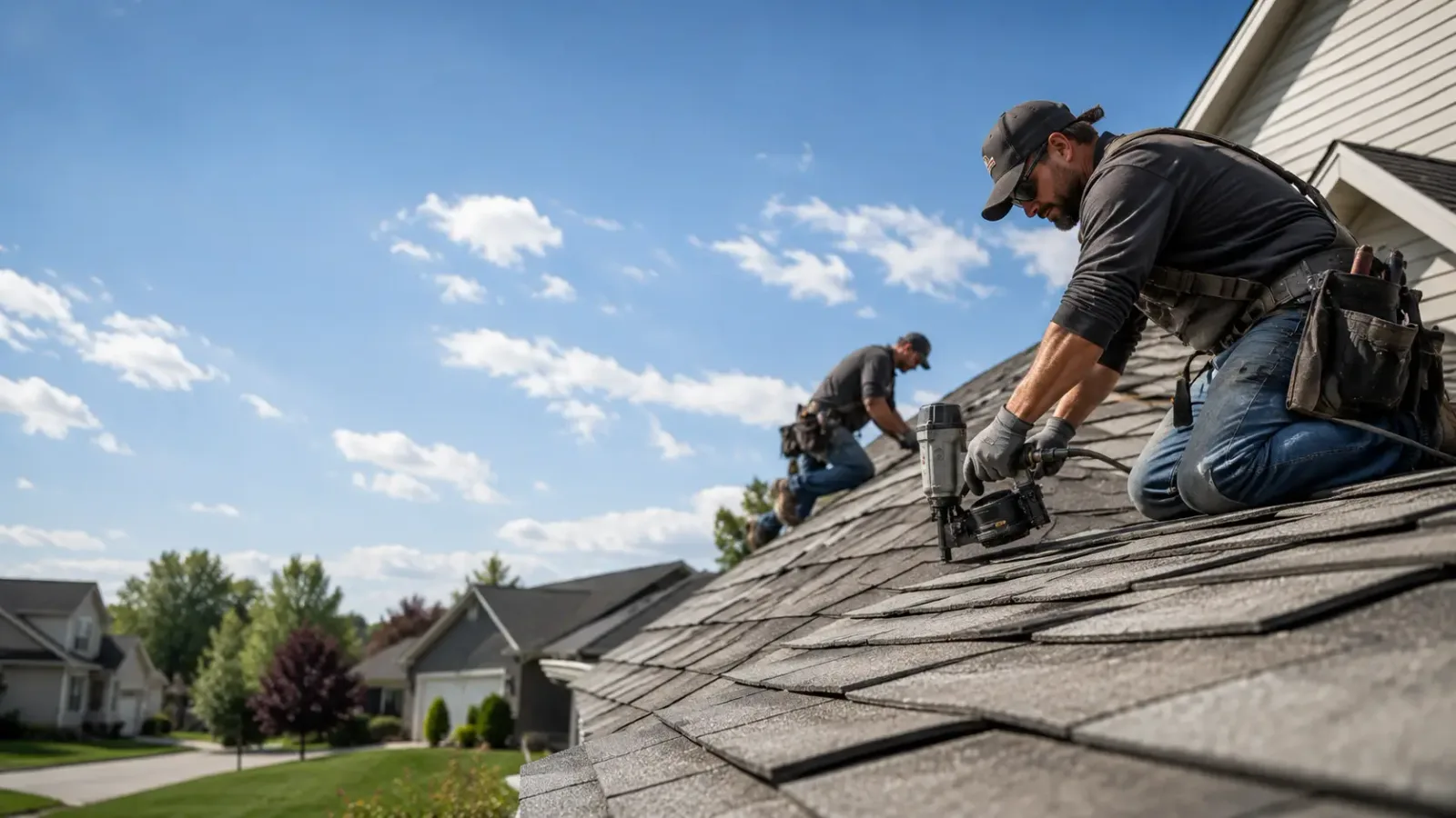 Storm Damage Roof Repair in Flora, IL near me